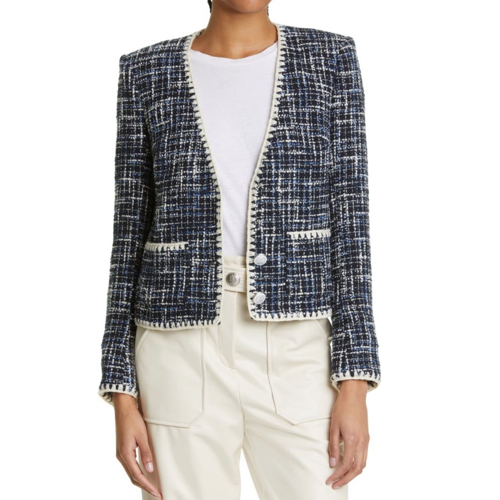 VERONICA BEARD Bosea Tweed Jacket